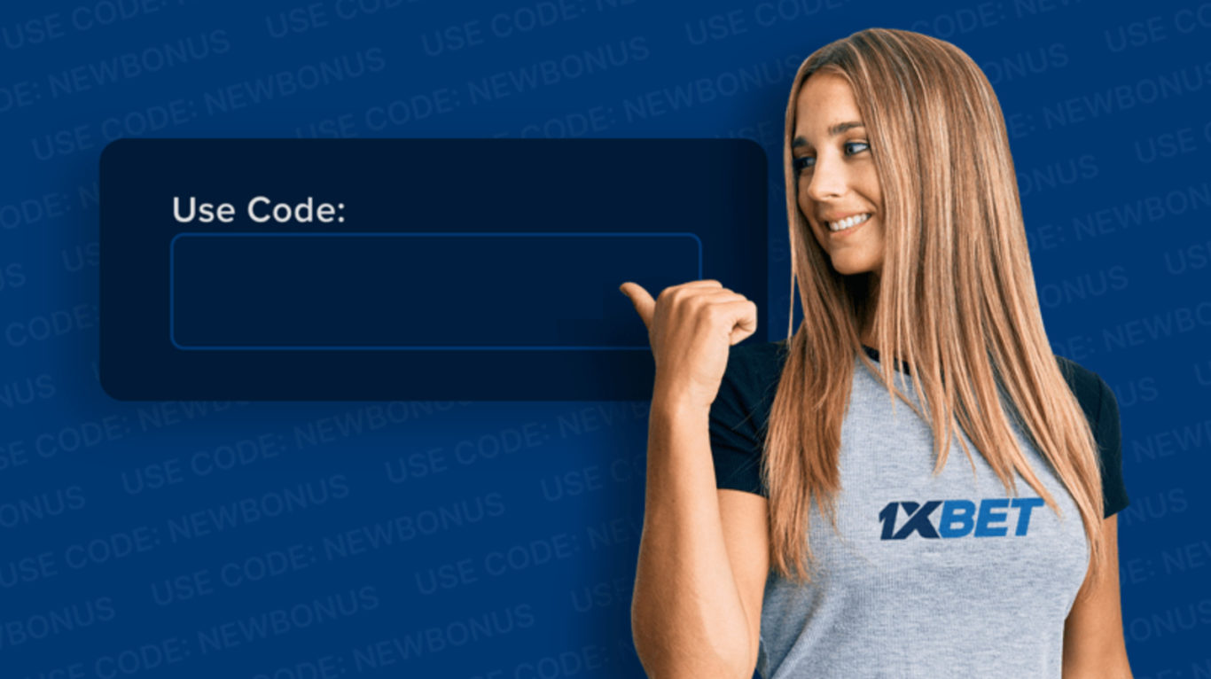 Where to enter the 1xBet promo code for registration